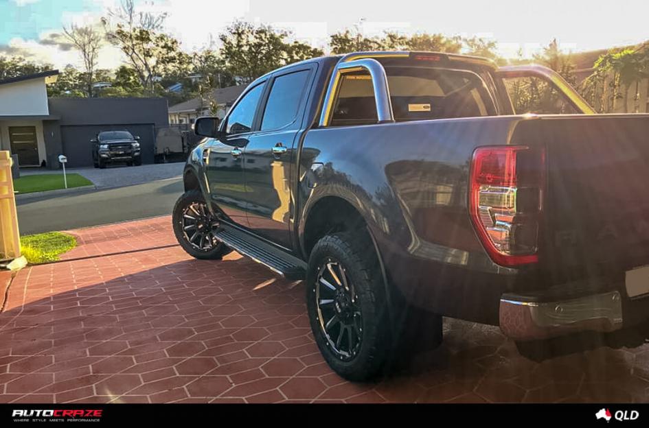 FORD RANGER GD05 MATTE BLACK MILLED ACCENTS